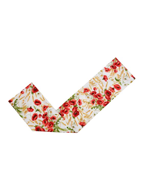 Roseberry Home Roseberry Home Bieżnik Poppy Czerwony