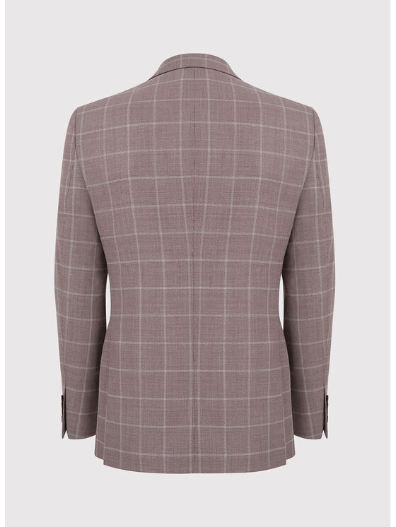Pako Lorente Pako Lorente Marynarka P22SP-3G-019 Różowy Slim Fit