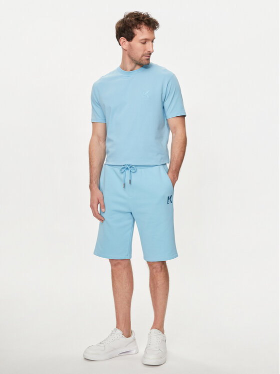 KARL LAGERFELD KARL LAGERFELD Sportovní kraťasy 705889 542900 Světle modrá Regular Fit