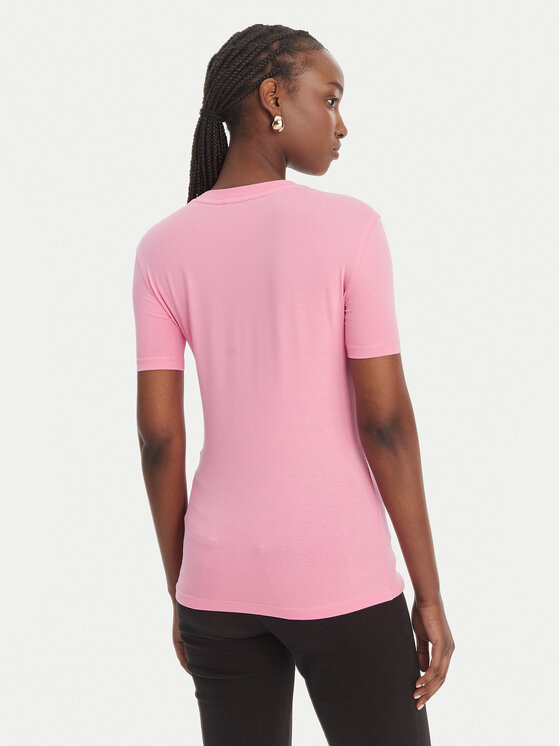 Versace Jeans Couture Versace Jeans Couture T-Shirt 80HAHE01 CJ02E Rosa Slim Fit