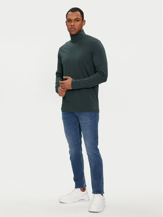 Selected Homme Selected Homme Rollkragenpullover 16081962 Grün Regular Fit