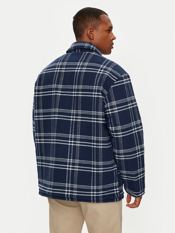 Wrangler Wrangler Geacă Casey 112357279 Albastru Relaxed Fit