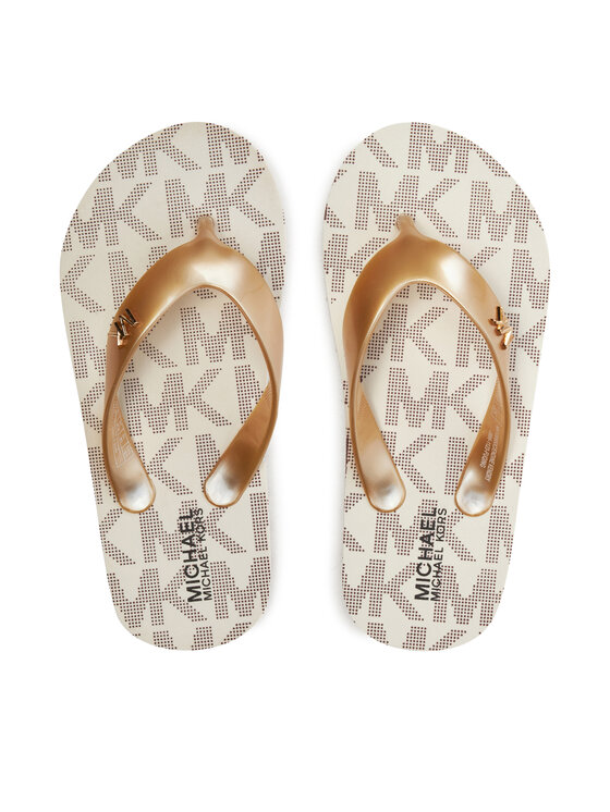 Flip flop MICHAEL KORS KIDS MK100950 Auriu