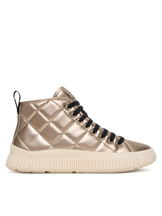 Geox Geox Sneakersy J Laquinny J56M3F 000NF C2010 D Zlatá