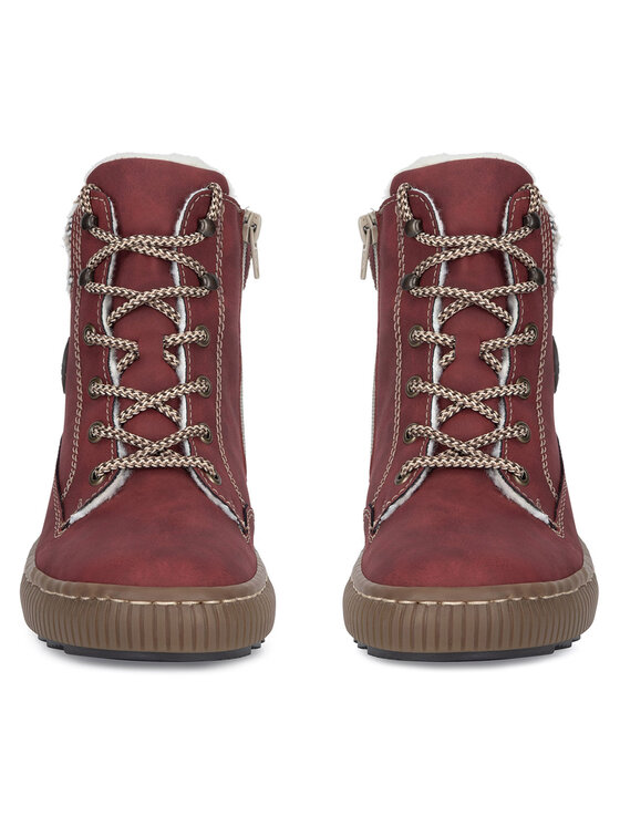 Rieker Rieker Stiefeletten Z6620-33 Rot