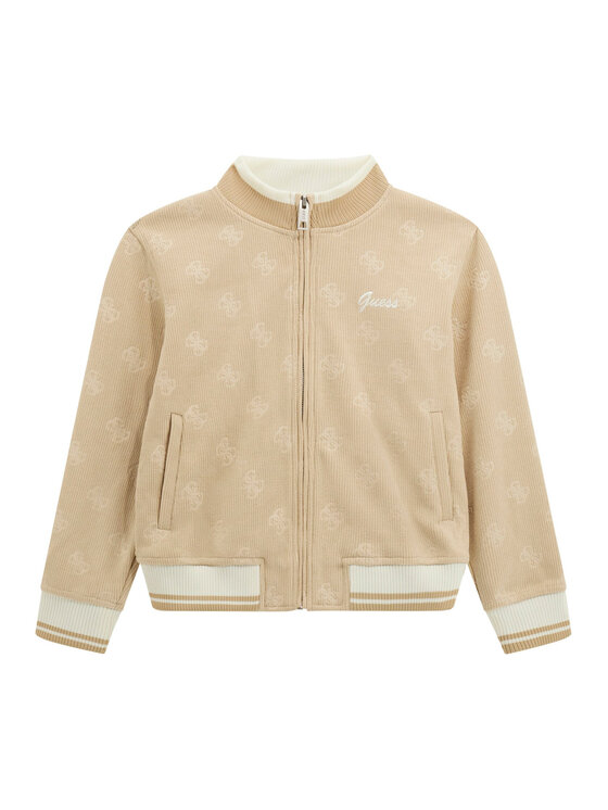 Guess Guess Bluză J5BQ23 K1902 Bej Relaxed Fit