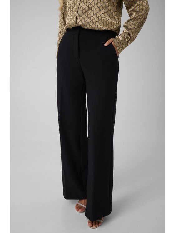 Guess Guess Kalhoty z materiálu 184039 Černá Classic Fit