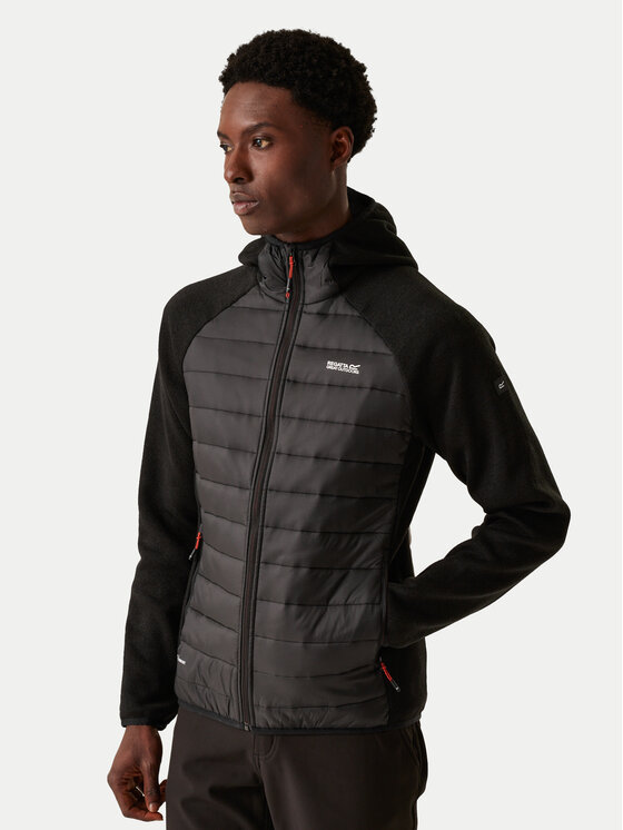 Regatta Outdoorová bunda Newhill RMN256 Čierna Regular Fit
