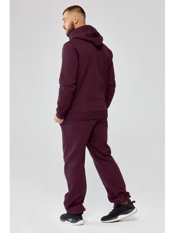 ROUGH RADICAL ROUGH RADICAL Bluza TRACK HOODIE ZIP Bordowy Oversize