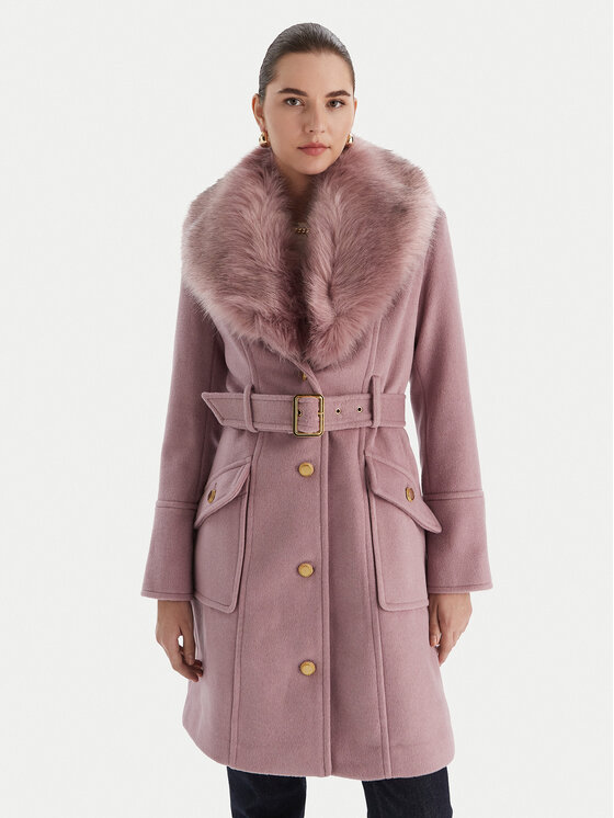 Marciano Guess Marciano Guess Wollmantel 5BGL26 1799Z Violett Regular Fit