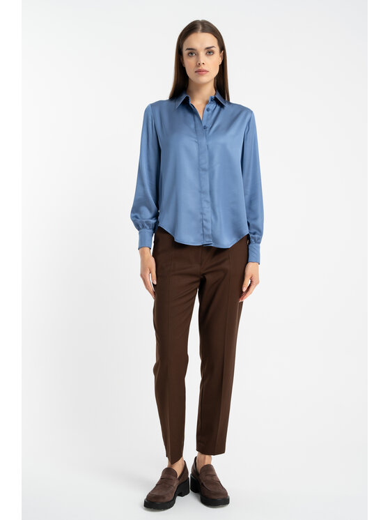 CLICK CLICK Košile 10-6913 Modrá Regular Fit