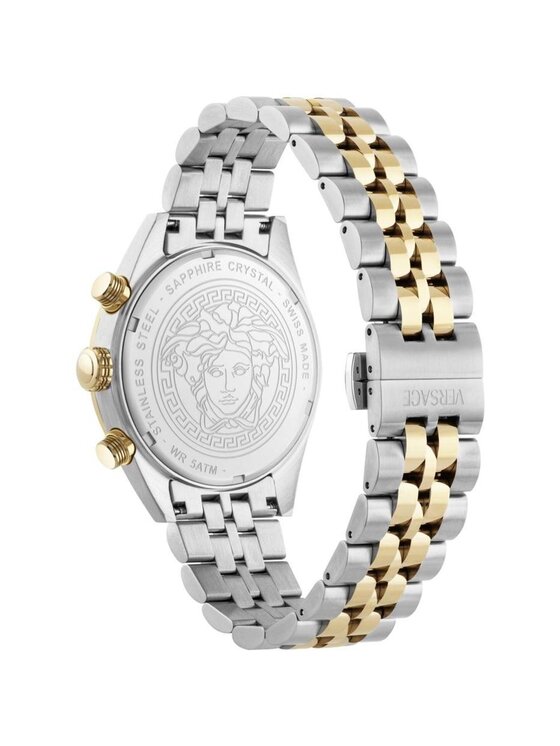 Versace Versace Zegarek VEKJA0525 Srebrny