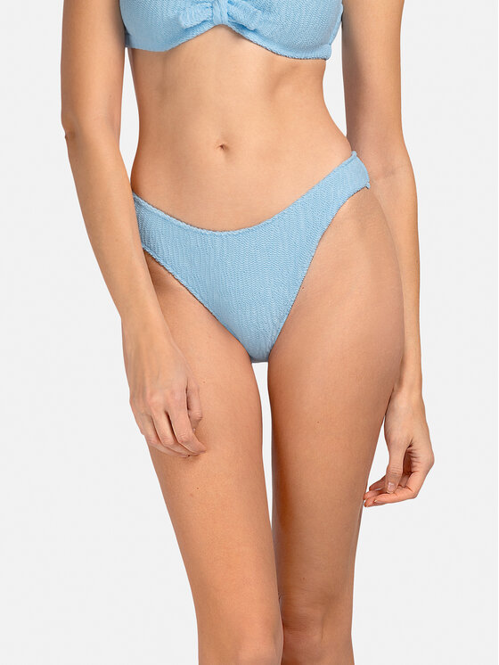 Miss Lou Miss Lou Bikini pezzo sotto D-SP1-NB Blu