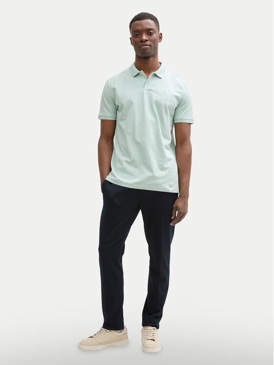 Tom Tailor Denim Tom Tailor Denim Polo 1045587 Zelena Regular Fit
