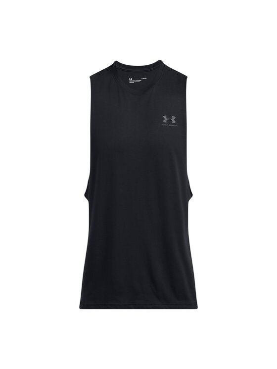 Under Armour Under Armour Tank top 1329286 Czarny Regular Fit