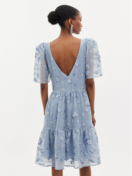 Custommade Custommade Kokteilinė suknelė Jamina 999395482 Mėlyna Regular Fit