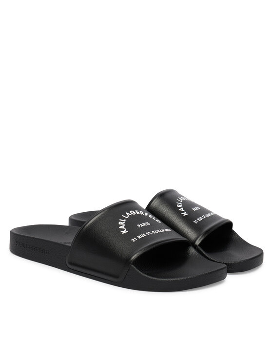 KARL LAGERFELD KARL LAGERFELD Šľapky KL70008C Čierna