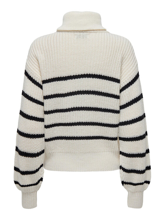JDY JDY Светр 15302342 Écru Regular Fit