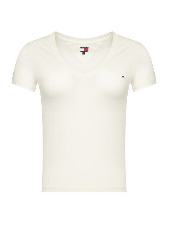 Tommy Jeans Tommy Jeans Set dveh majic DW0DW21367 Pisana Slim Fit
