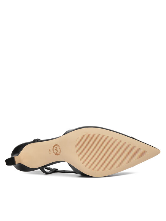 MICHAEL Michael Kors MICHAEL Michael Kors Lodičky Alora Toe Cao Mid Sling 40R6AOMS1L Čierna