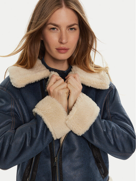 Munthe Munthe Verstos odos kailiniai Tishia 243150324341 Mėlyna Loose Fit