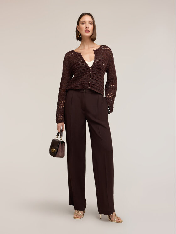 Motivi Motivi Maglione M244W003953N022 Marrone Regular Fit