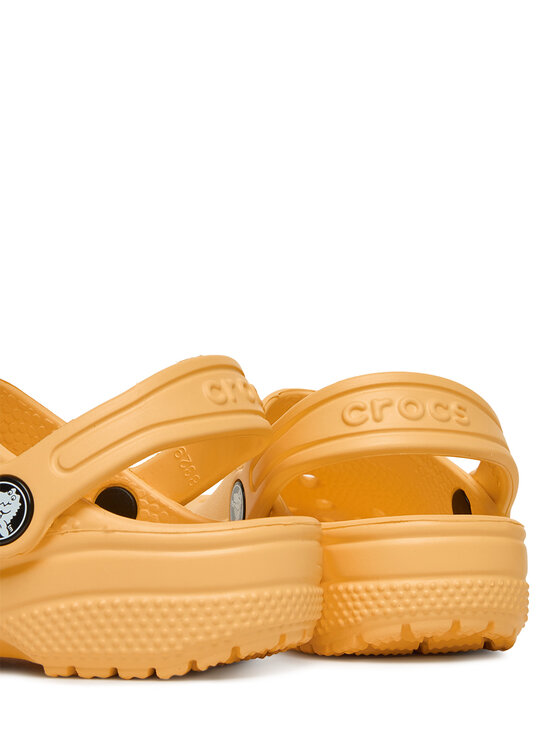 Crocs Crocs Klapki Toddler Classic Clog 206990 Pomarańczowy