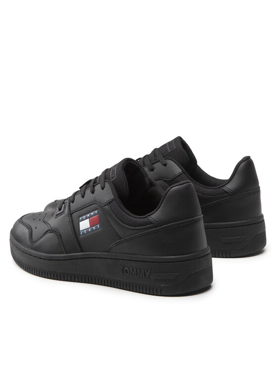 Tommy Jeans Tommy Jeans Αθλητικά Retro Basket EM0EM00955 Μαύρο