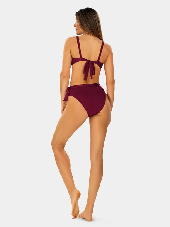 Feba Feba Góra od bikini FG04G Bordowy