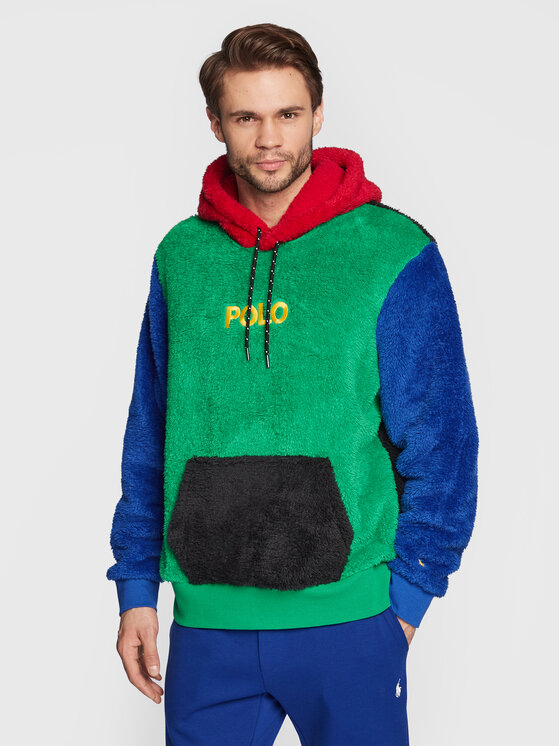 Polo Ralph Lauren Polo Ralph Lauren Felpa di pile 710881758001 Multicolore Regular Fit