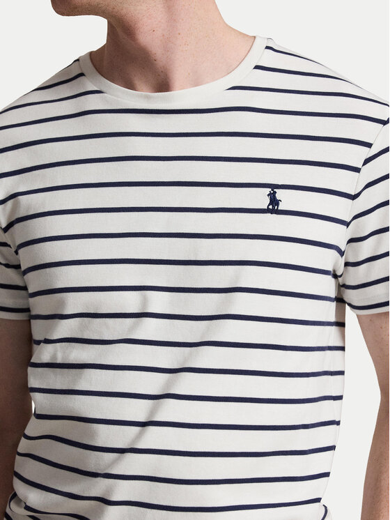 Polo Ralph Lauren Polo Ralph Lauren T-Shirt 710B16648002 Biały Regular Fit