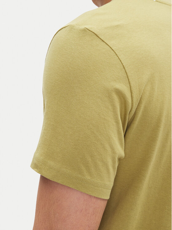 Mustang Mustang T-Shirt Austin 1016274 Grün Regular Fit