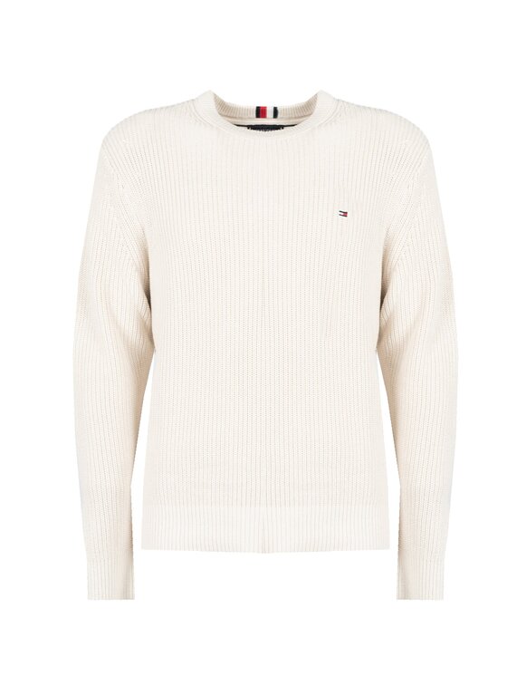 Tommy Hilfiger Tommy Hilfiger Maglione MW0MW21303 Écru Regular Fit