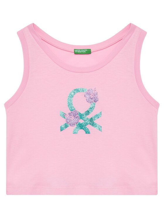 United Colors Of Benetton United Colors Of Benetton Top 3I1XCH01Z Rosa Relaxed Fit