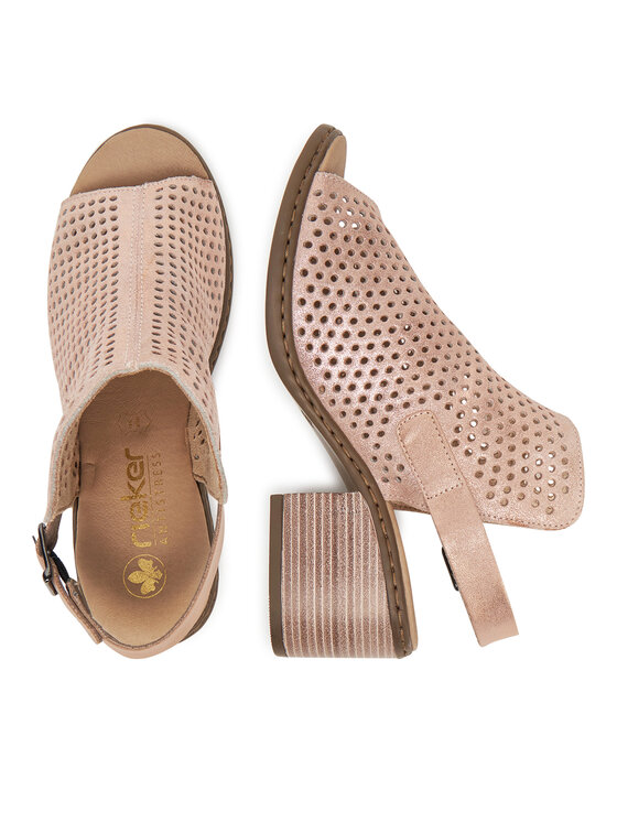 Rieker Rieker Sandalen V0590-31 Goldfarben