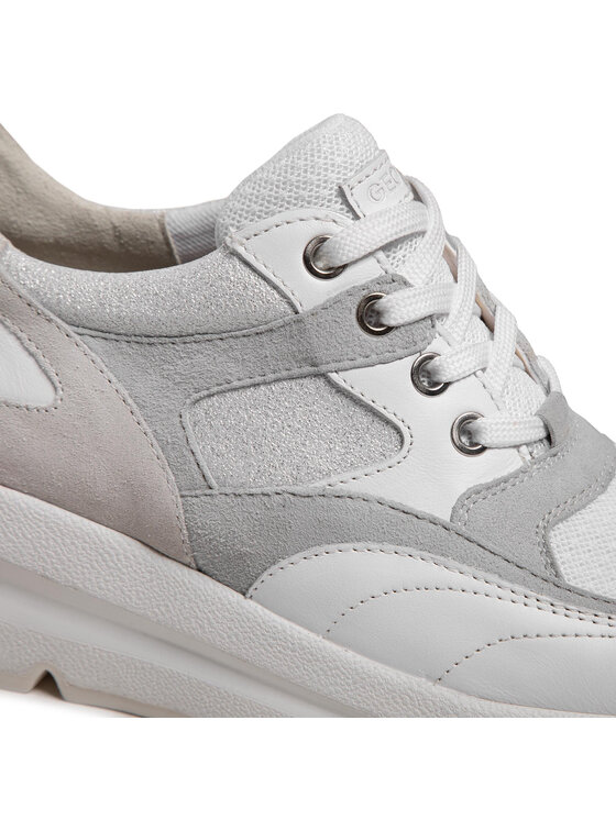 Geox Geox Αθλητικά D Backsie A D15FLA 08521 C0130 Λευκό