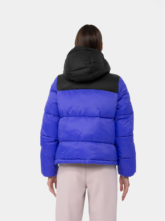 4F 4F Ziemas jaka 4FAW23TDJAF230 Zils Regular Fit