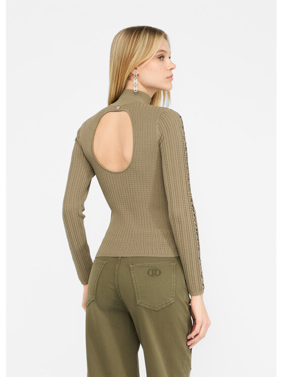 Liu Jo Liu Jo Cardigan CF5087MS46MX0707 Verde Slim Fit