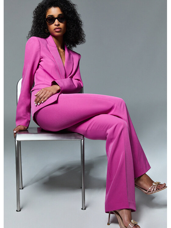 Liu Jo Liu Jo Pantaloni di tessuto CA6374T2200P963B Rosa Regular Fit