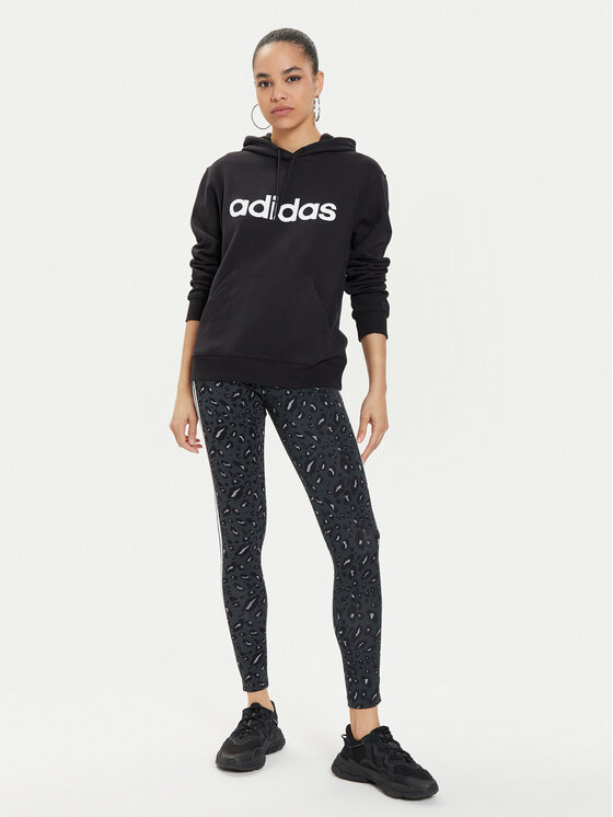 adidas adidas Μπλούζα Essentials Linear IC4426 Μαύρο Regular Fit