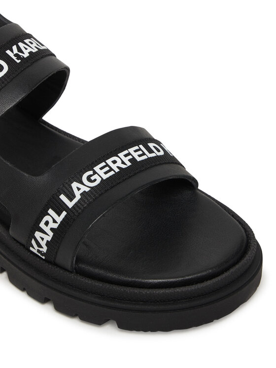 KARL LAGERFELD KARL LAGERFELD Sandály Z31176 S Černá