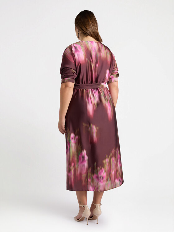 Fiorella Rubino Fiorella Rubino Sukienka koktajlowa 7049T001694N0V2 Różowy Regular Fit