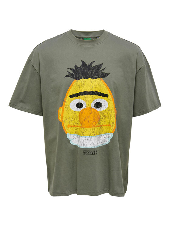 Only & Sons Only & Sons T-Shirt 22025291 Grün Oversize