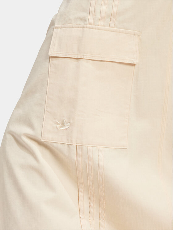 adidas adidas Spódnica trapezowa Premium Essentials IU2677 Beżowy Regular Fit