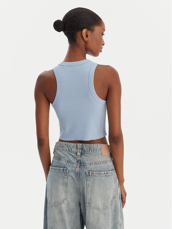 HUGO HUGO Top Baby 50511450 Světle modrá Slim Fit
