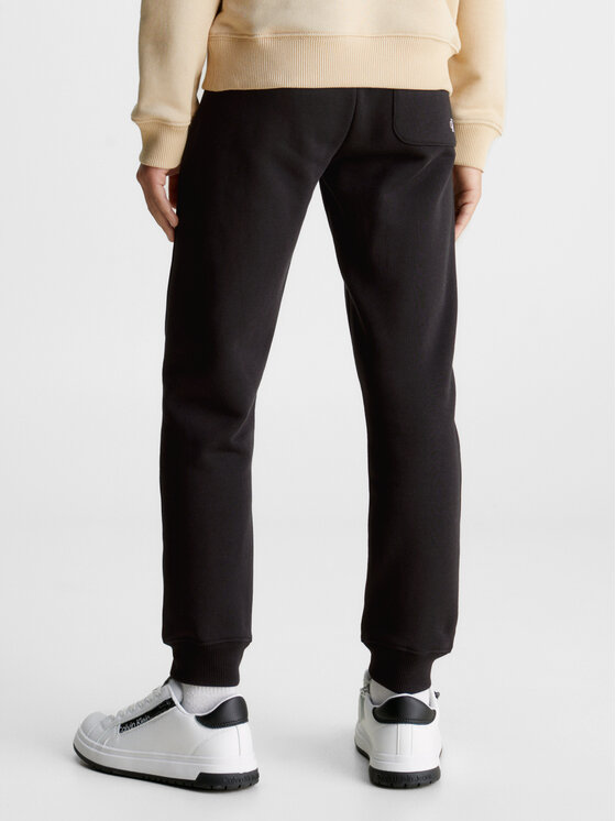 Calvin Klein Jeans Calvin Klein Jeans Dressipüksid Logo IU0IU00604 Must Regular Fit