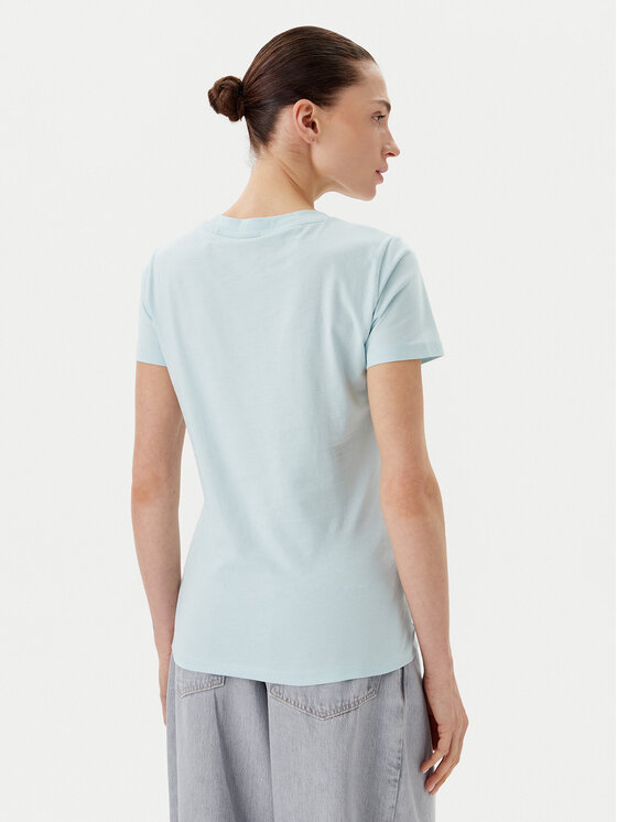 BOSS BOSS Tricou C_Esogo_1 50506973 Albastru celest Slim Fit