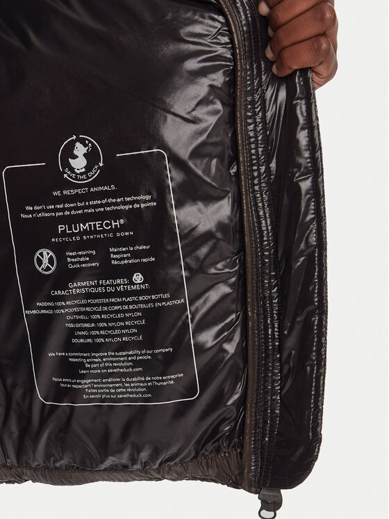 Save The Duck Save The Duck Télikabát D39370W LOVE21 Barna Regular Fit