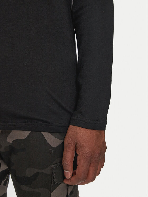 Brave Soul Brave Soul Longsleeve MLT-69FRANZC Чорний Regular Fit
