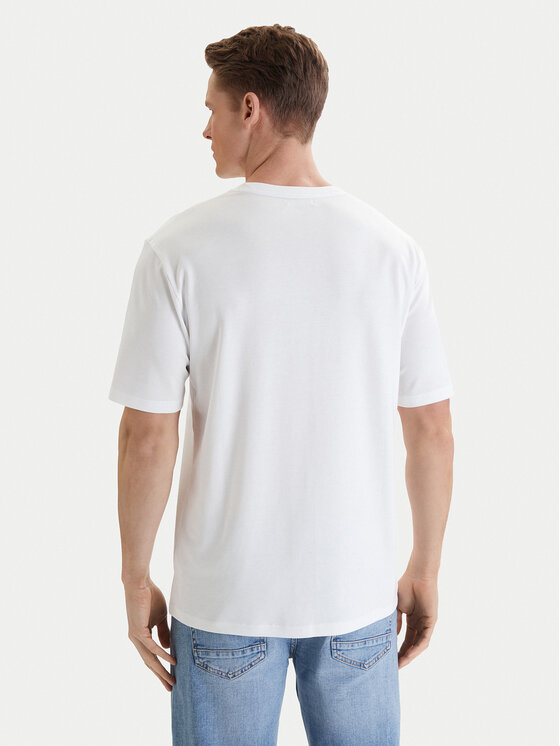 Beverly Hills Polo Club Beverly Hills Polo Club T-krekls W126-BHMTS-1020-01P Balts Regular Fit